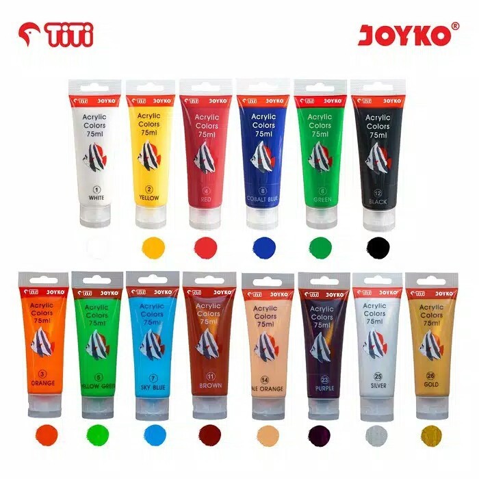 

Cat Acrylic TiTi 75ml / Cat Akrilik titi 75 ml Joyko