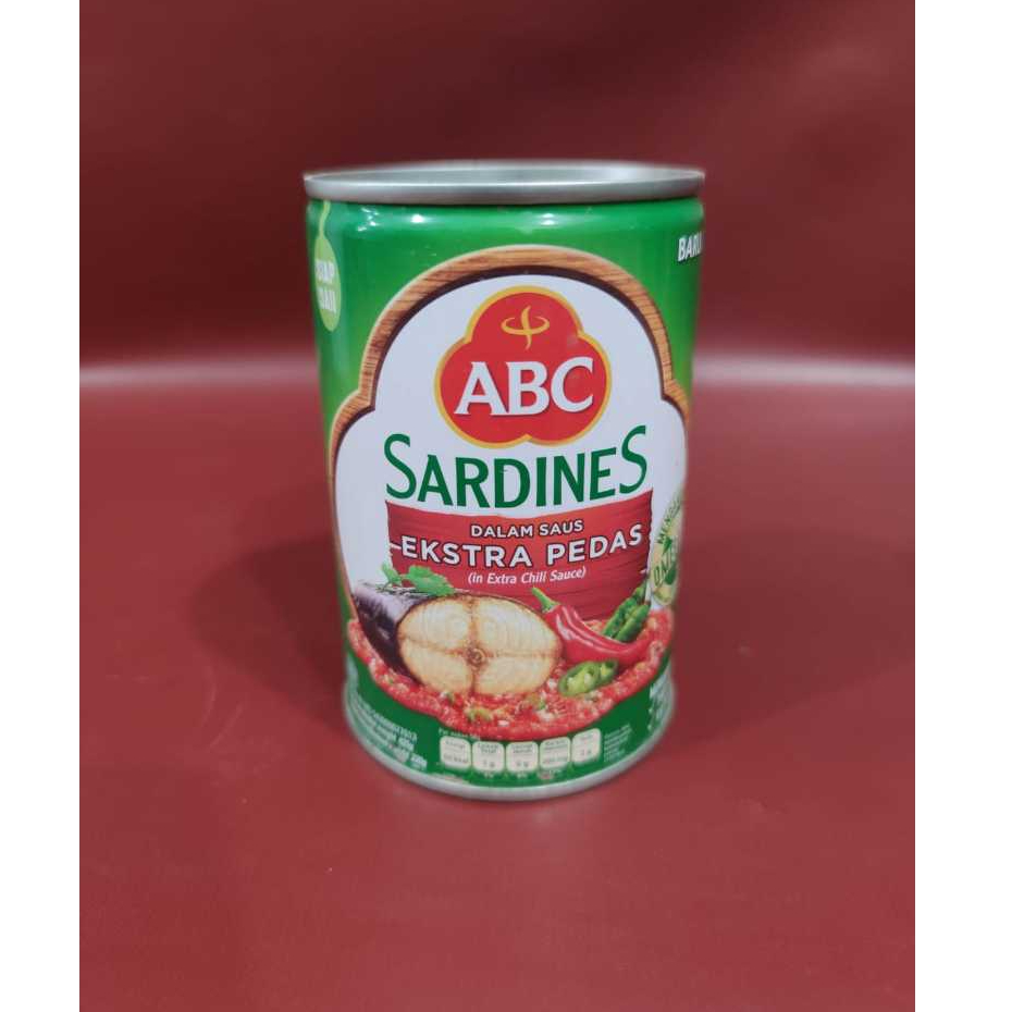 

ABC Sardines Extra Pedas 425gr - Ikan Dalam Kaleng