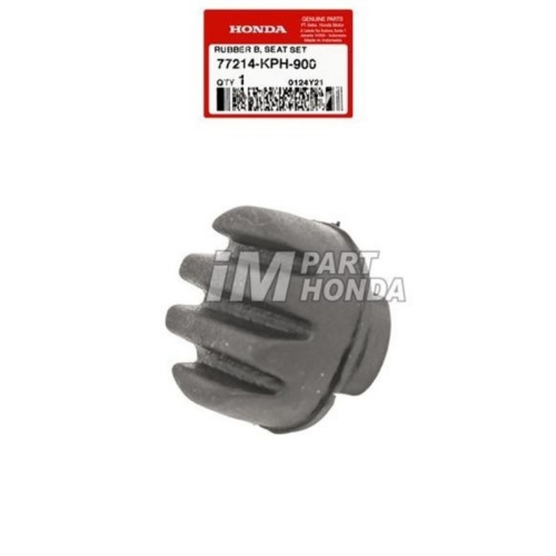 77214-KPH-900 Karet Bantalan Jok Supra X 15 Revo Absolute Karisma Blade Supra X 125 Fi Helm in Rubbe