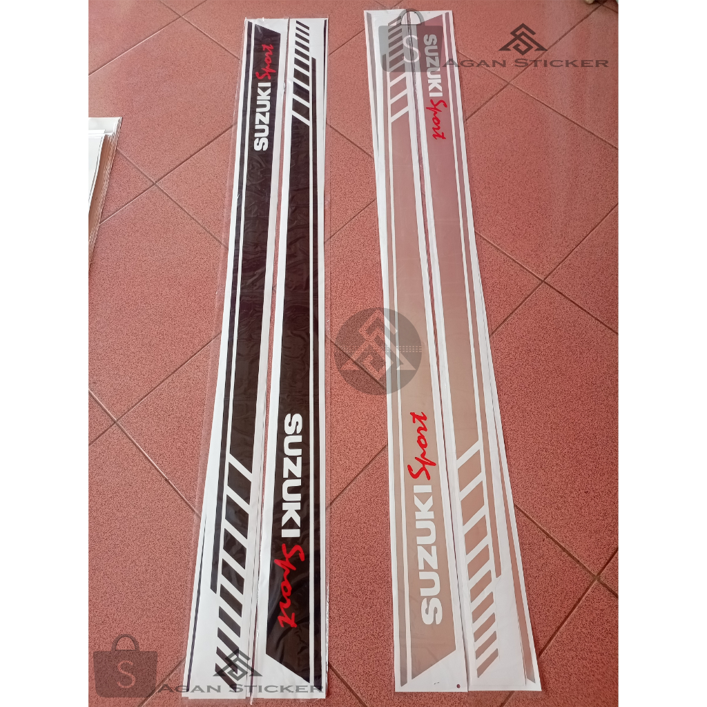 Stiker Suzuki Ertiga/Universal Sticker mobil Suzuki Stiker Lis body samping