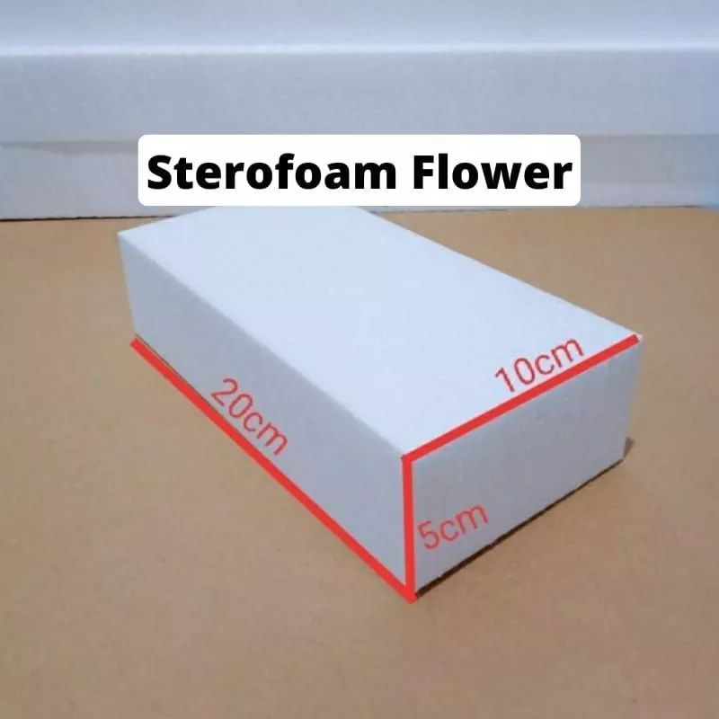 

(ISI 1 PC) GABUS BUKET FOAM BUNGA UNTUK BUKET