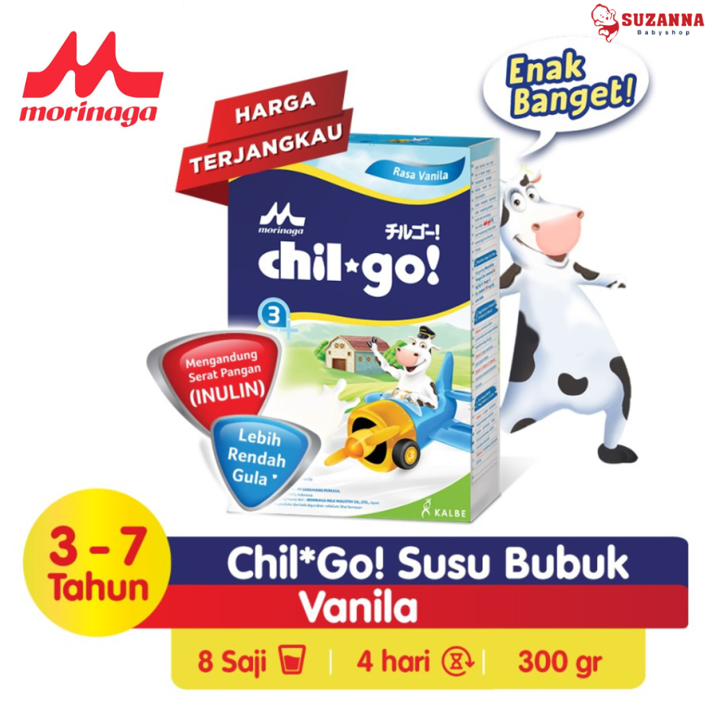 

Morinaga Chil Go 3+ 300gr / Susu Bubuk Vanilla