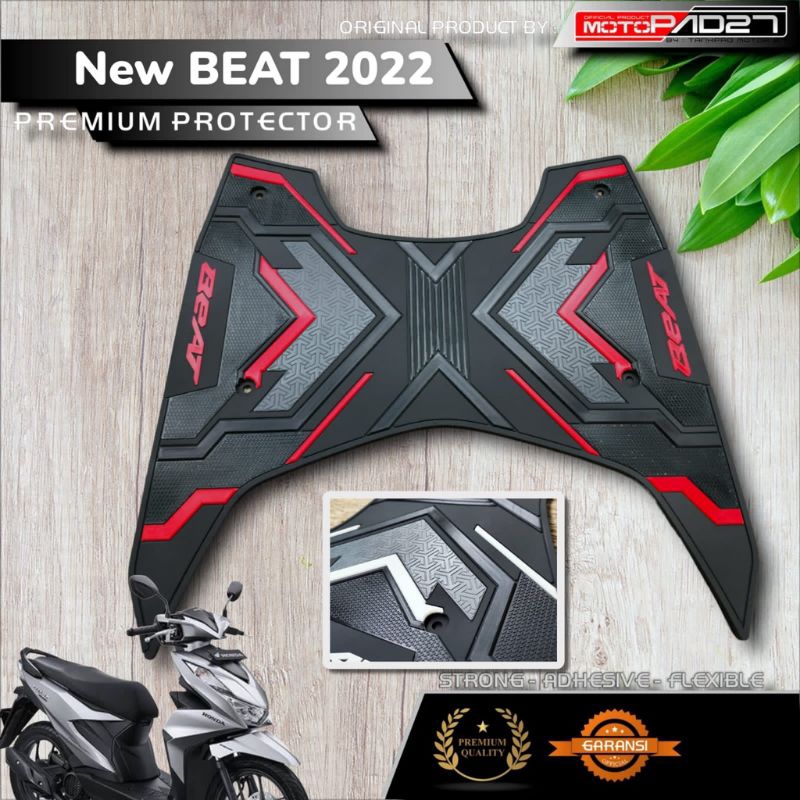 Karpet Beat Deluk pijakan kaki motor honda Beat  2021 2023