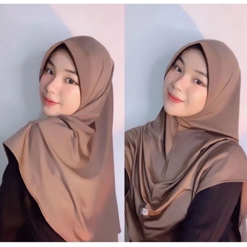 HIjab instan Bergo Hamidah Ukuran M