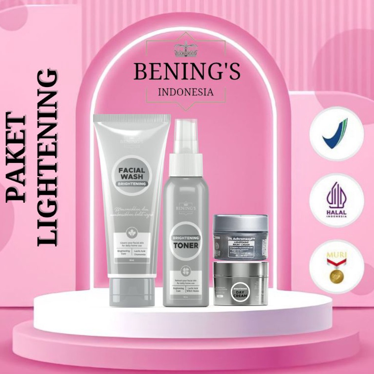 XDTM2320 TEBUS MURAH BENING SKINCARE DOCTOR OKY PRATAMA PAKET BRIGHTENING | BENING SKINCARE DR OKY P