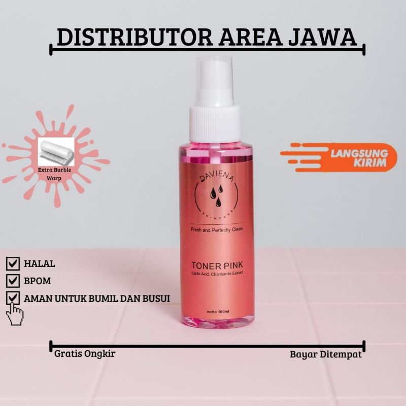 ( PAKET HEMAT GLOWING SERIES ) DAVINA SKINCARE
