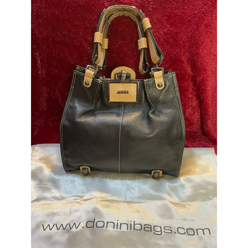 NINAN2124 - (SOLD)DONINI FONTANA MEDIO BLACK | preloved
