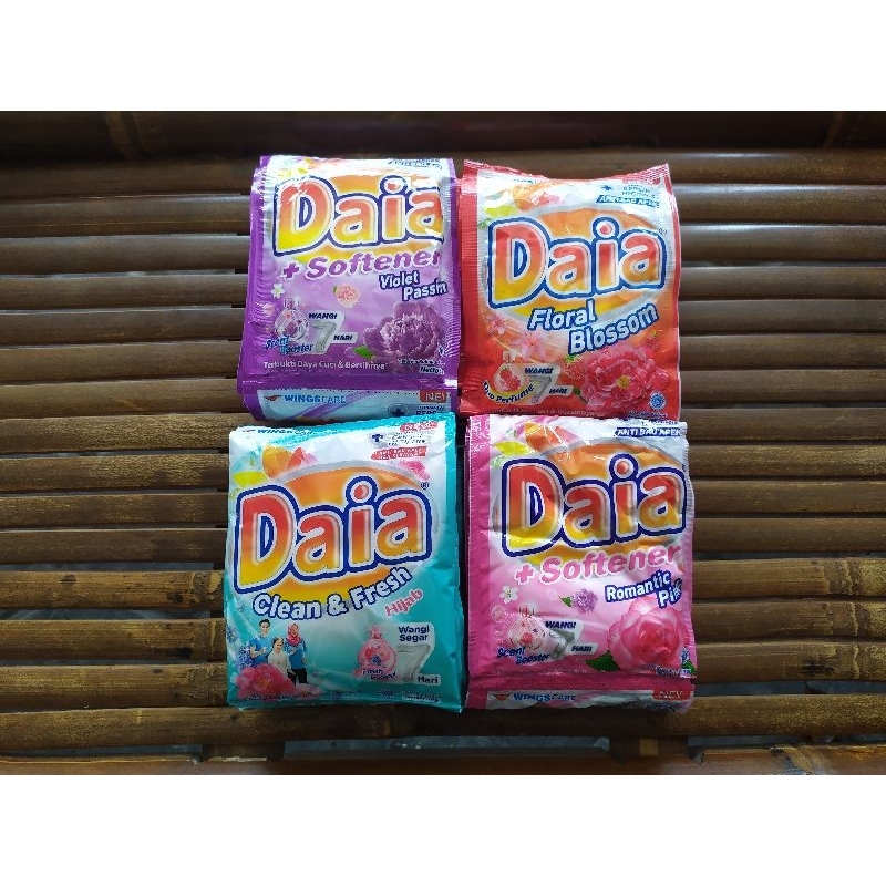 Detergent bubuk Daia 6 sachet