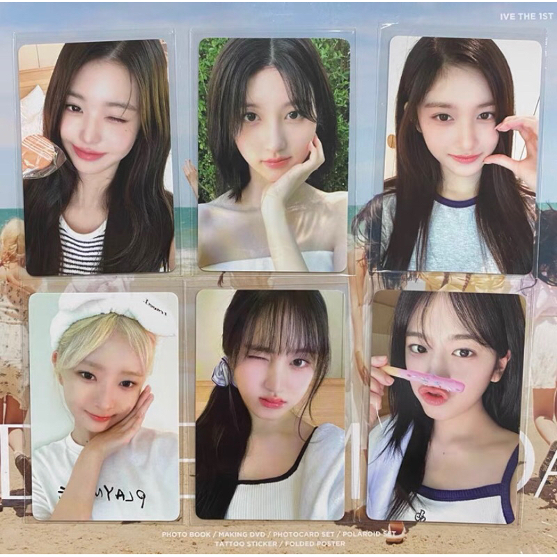 Ive THE 1ST PHOTOBOOK A DREAMY DAY Photocard Benefit - withmuu pc bene