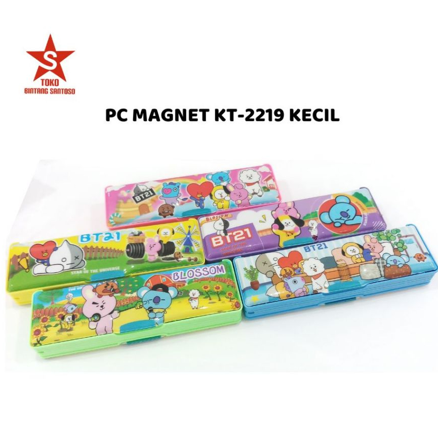 

PC MAGNET KT-2219 KECIL / Pencil Case Magnet / Kotak Pensil