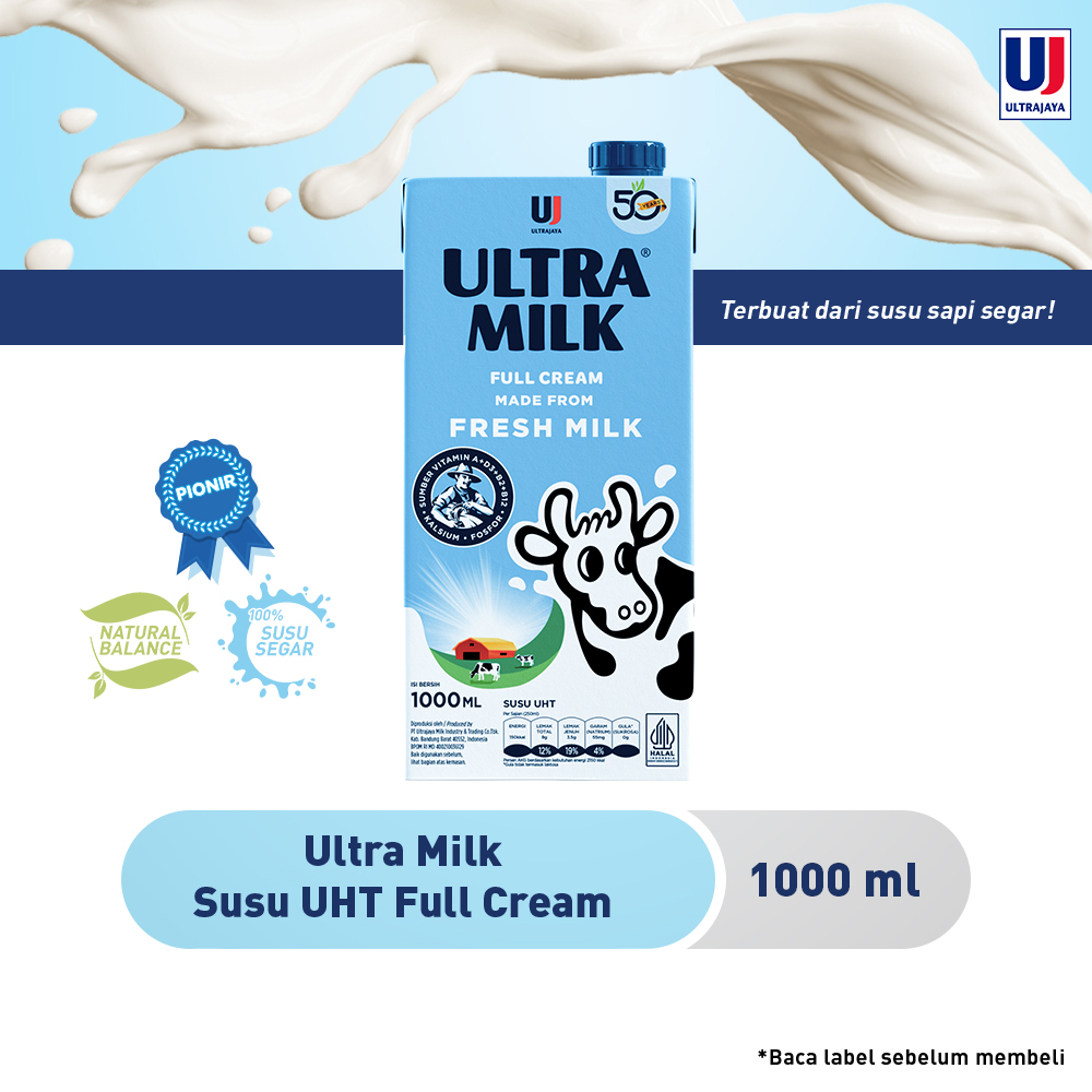 

Susu Ultra 1 liter