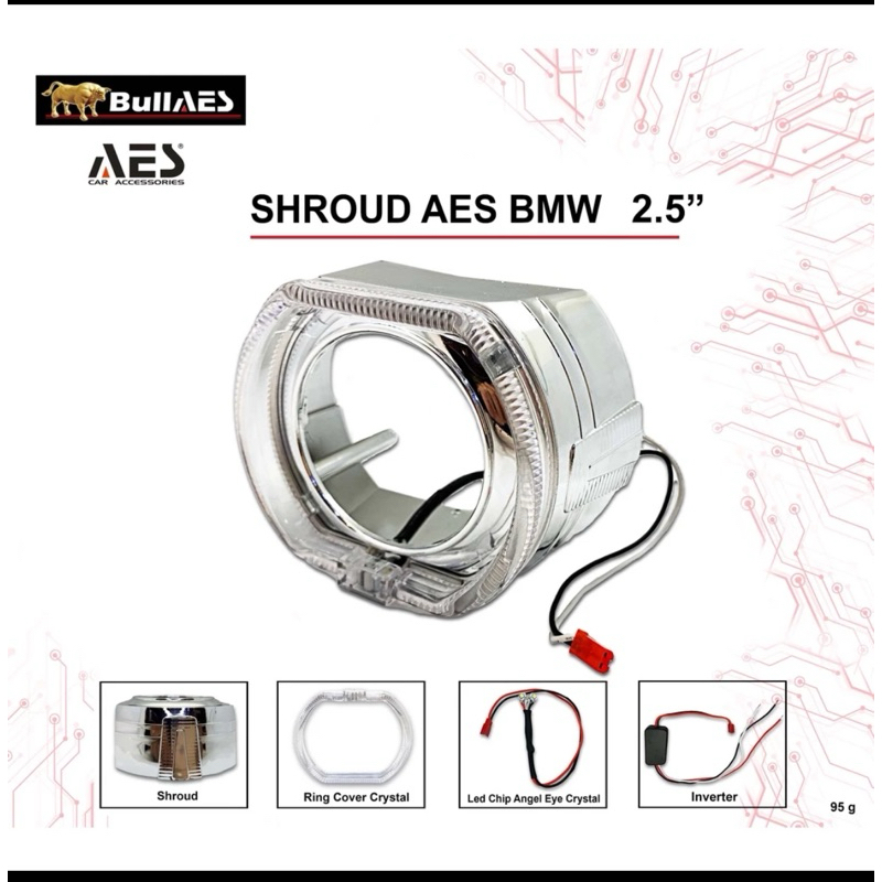 Shroud BMW 2.5inch AES / 3inch