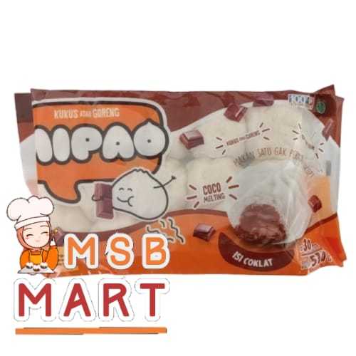 

MIPAO COKELAT 30 PCS 510 G/BAPAU/MIPAO RASA COKELAT