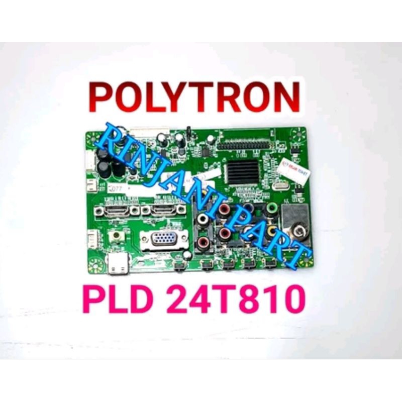 MAINBOARD TV LED POLYTRON PLD 24T810 PLD 24D800 PLD 24T800W PLD 24T8511