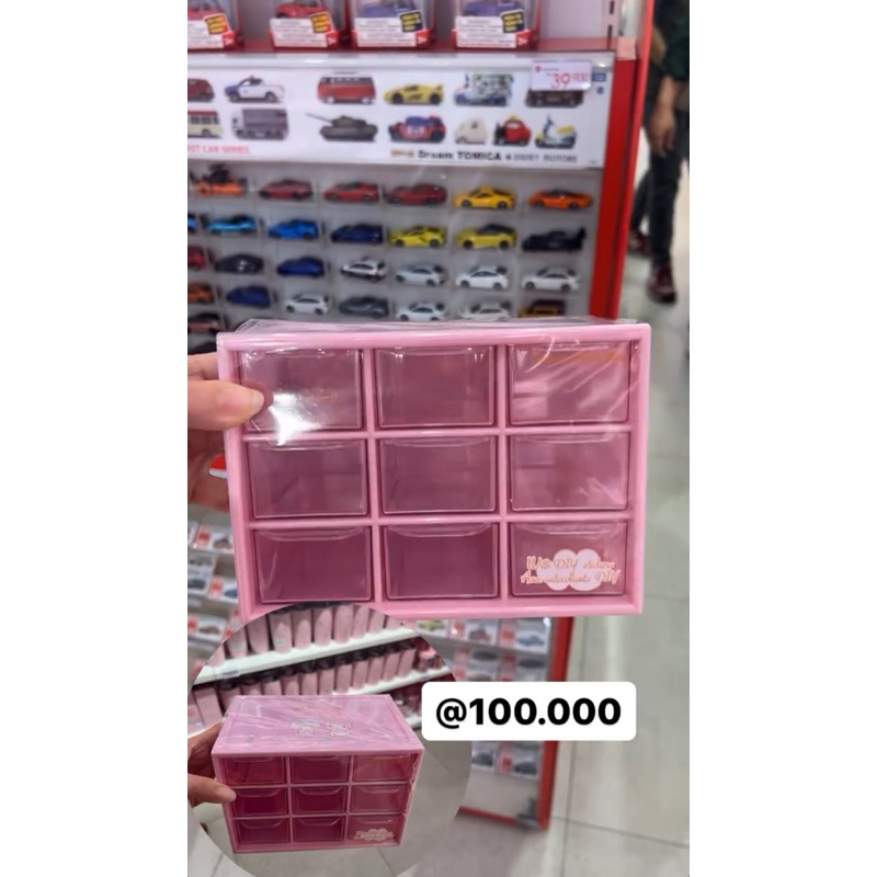 Storage Cabinet My Melody Miniso x Sanrio