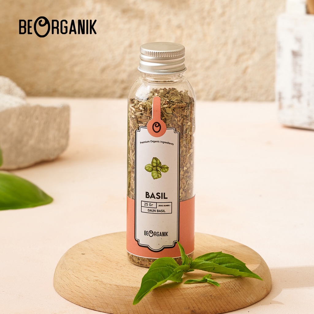 

Beorganik Dried Basil / Basil Kering 25gr