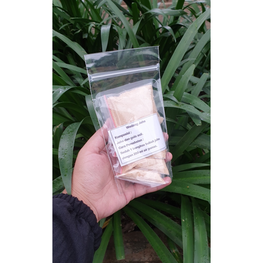 

WEDANG JAHE HOMEMADE SIAP SEDUH ISI 5 PCS