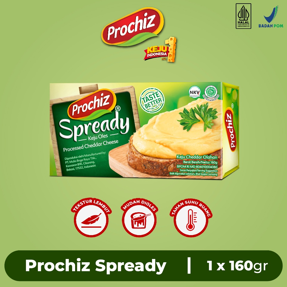 

Keju PROCHIZ Spready 160 gr