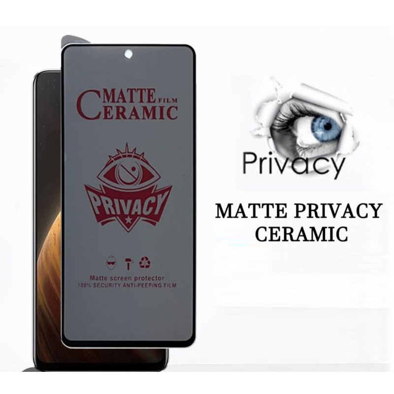 TEMPER GLASS CERAMIC MATTE ANTI SPY OPPO A5s/A7