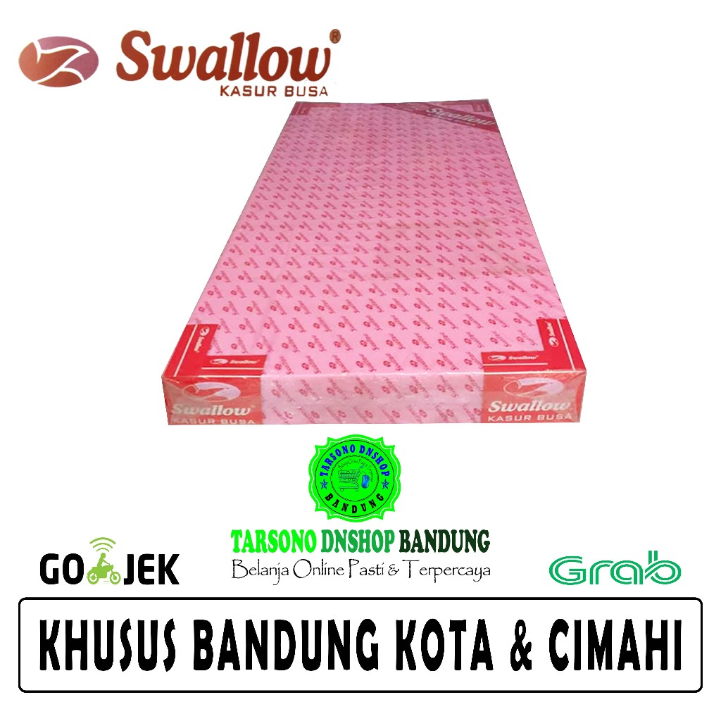 Kasur Busa Swallow Asli Bergaransi 20 Tahun / Khusus Bandung / Tarsono Dnshop Bandung