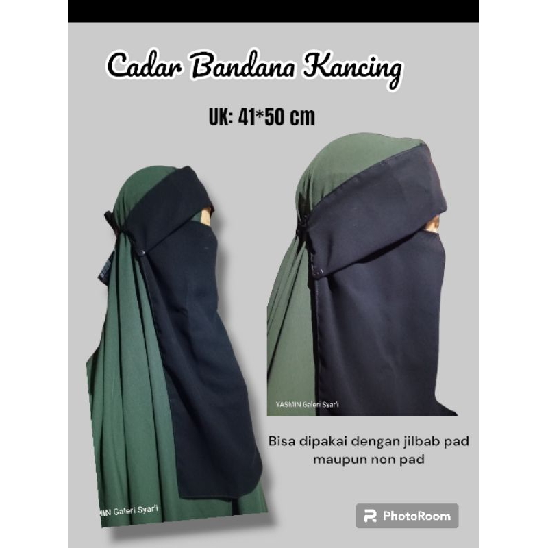 Cadar Bandana Kancing