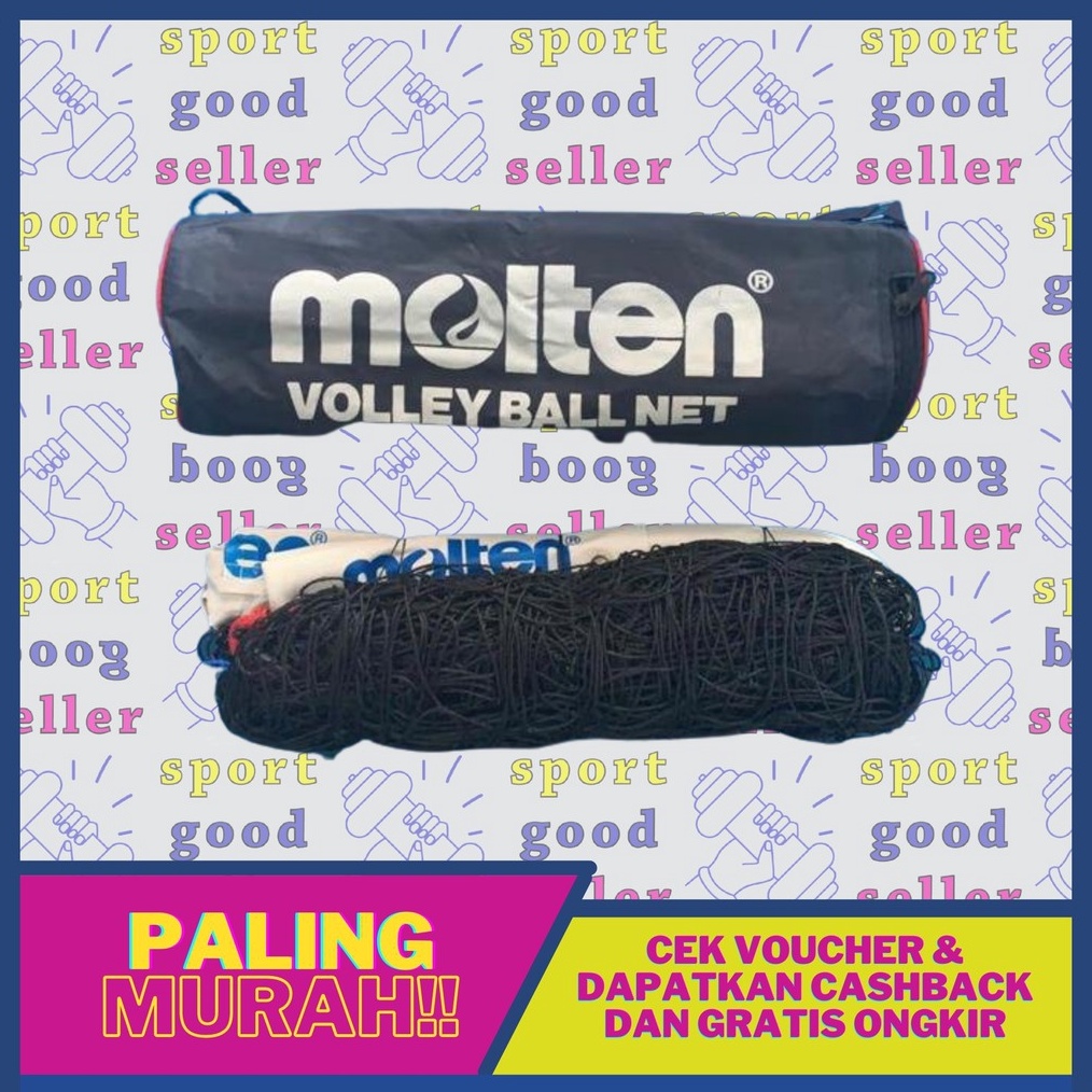 FLASH SALE NET VOLI MOLTEN ORIGINAL VOLLEY VOLLY 