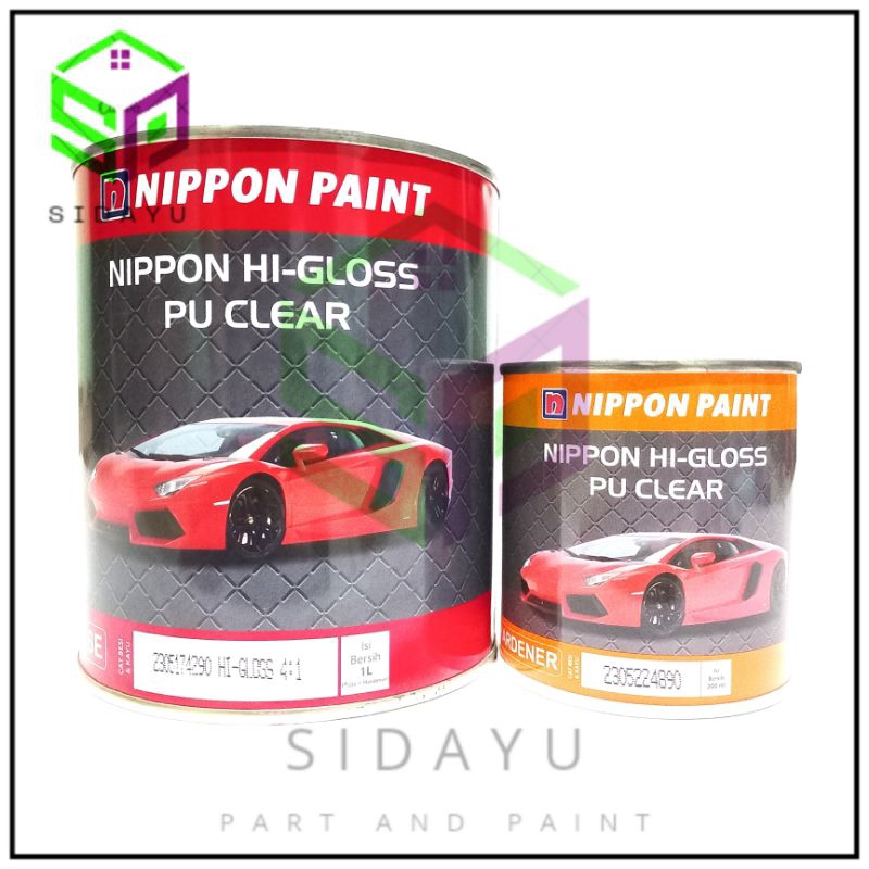 Cat Pernis Nippon Clear Hi Gloss PU 1Liter