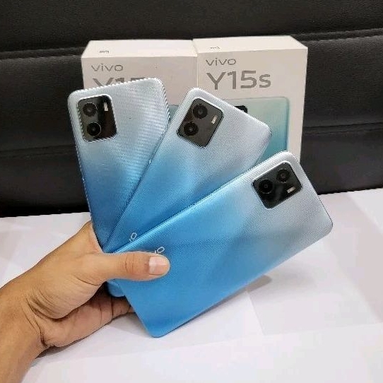 vivo y15s ram 3/32gb hp + dus second