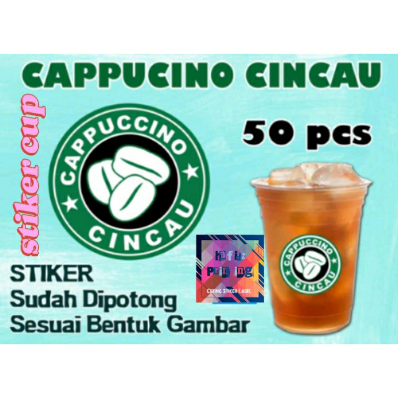 

stiker cuting capcin isi 60pcs bisa COD