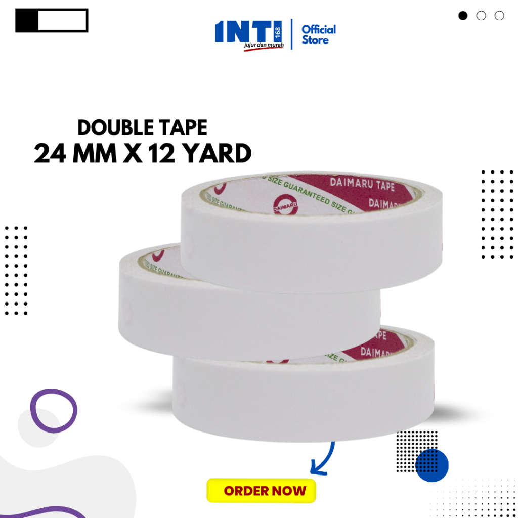 

Daimaru Double Tape 24 mm x 12 Yard