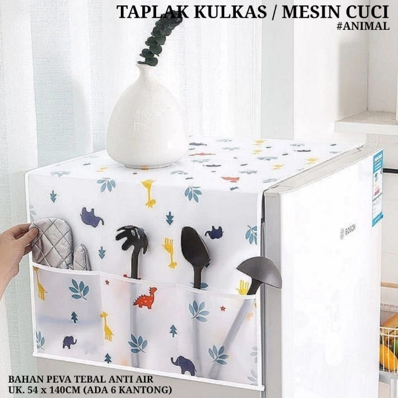 Alas kulkas anti air cover kulkas