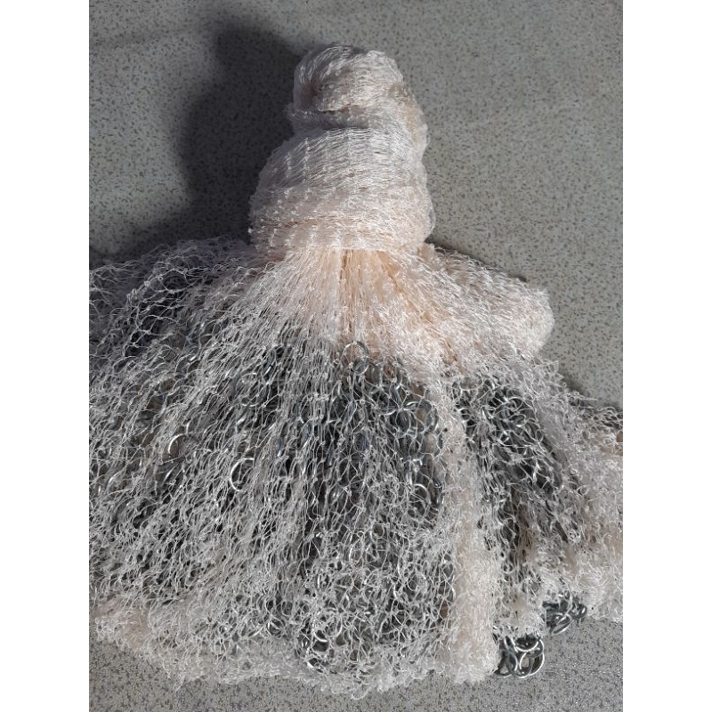 (Sejabi) Termurah Jala Lempar Ikan Rajutan Tangan Ukuran 3/4 Inch Tinggi 2.6 Meter Bahan Benang PE/N