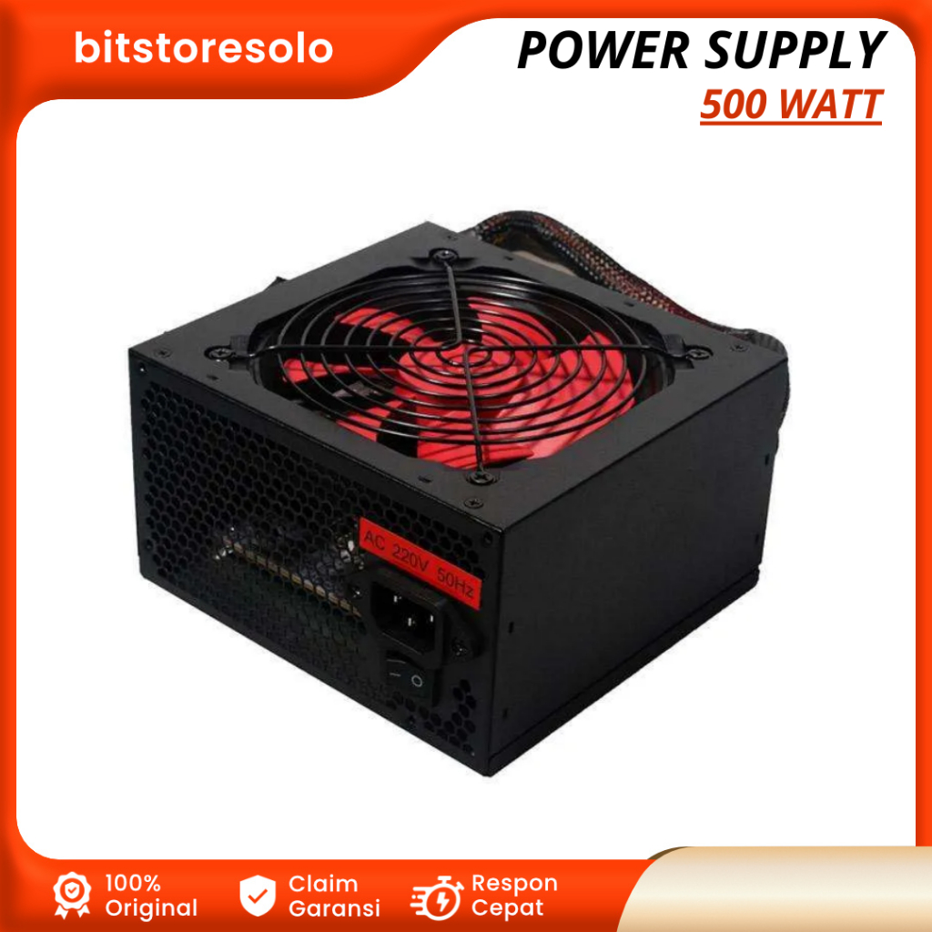 POWER SUPPLY PSU GAMING IMPERION 500W PS 500 WATT