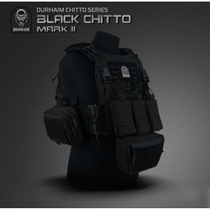 Body Vest Durhaim Chitto Black Mark II