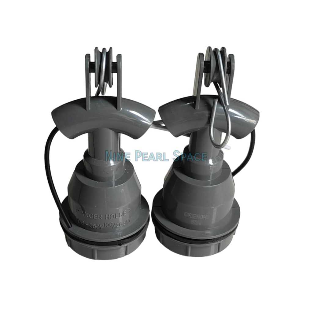 Fitting Gantung Outdoor Jalan / Fitting Lampu Gantung WD E27 Plastik