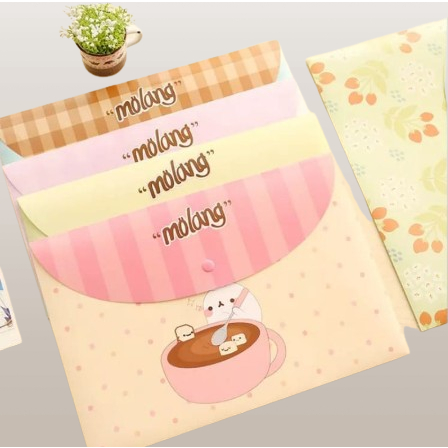 

Map file Molang/ motif bunga/ A4/ folder