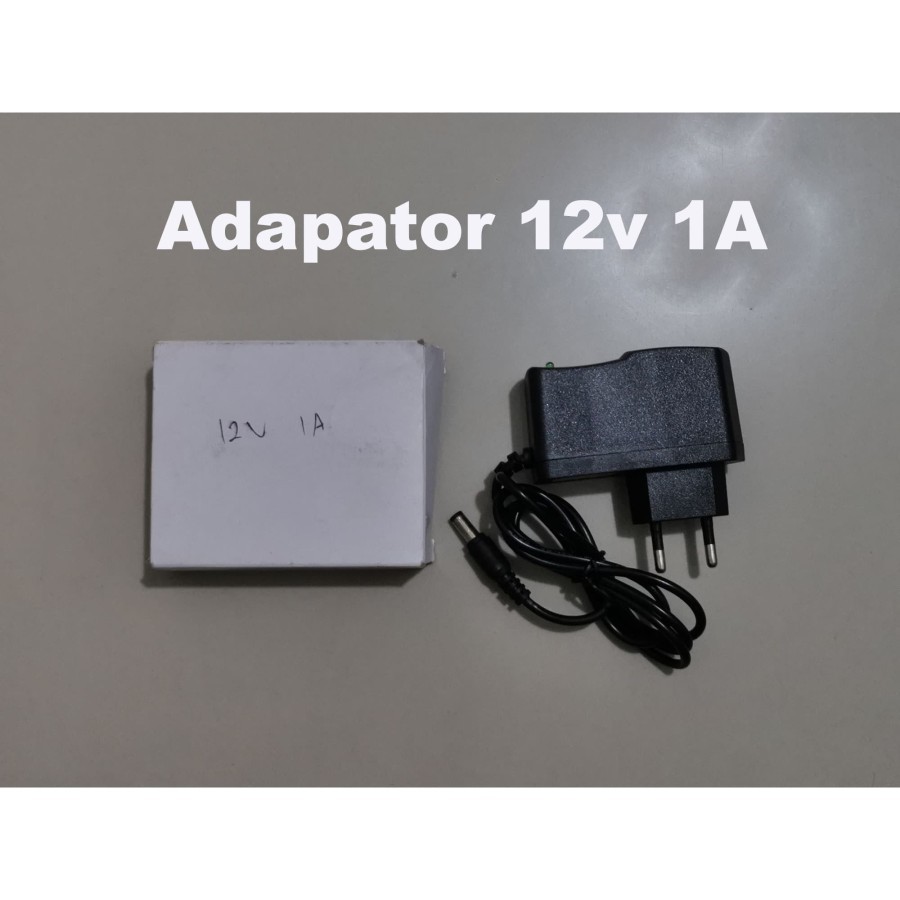 Adaptor 12v DC 1A
