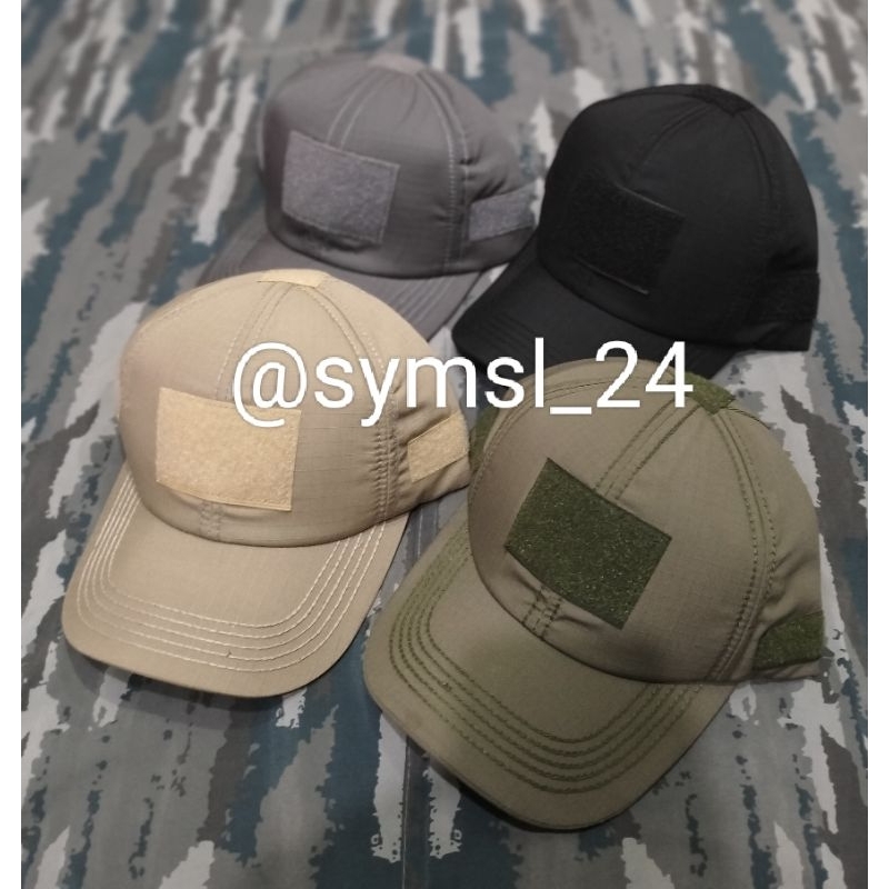 TOPI KAIN HIJAU/CREAM/HITAM/ABU TOPI POLOS