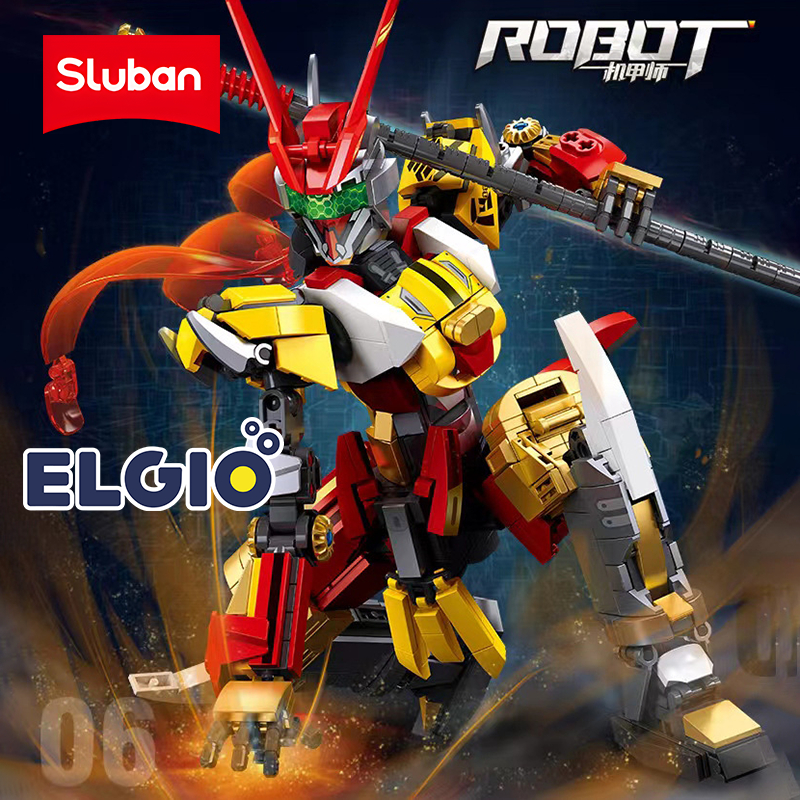 Sluban Bricks Robot Cyber Goku B1180