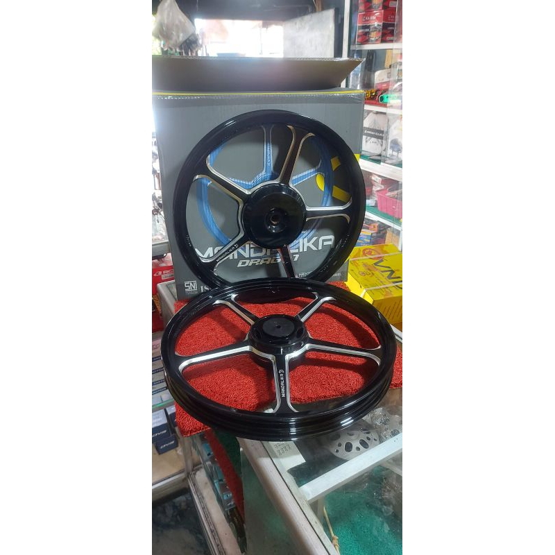VELG POWER MANDALIKA VARIO 125 DAN BEAT RING 17 PELAK