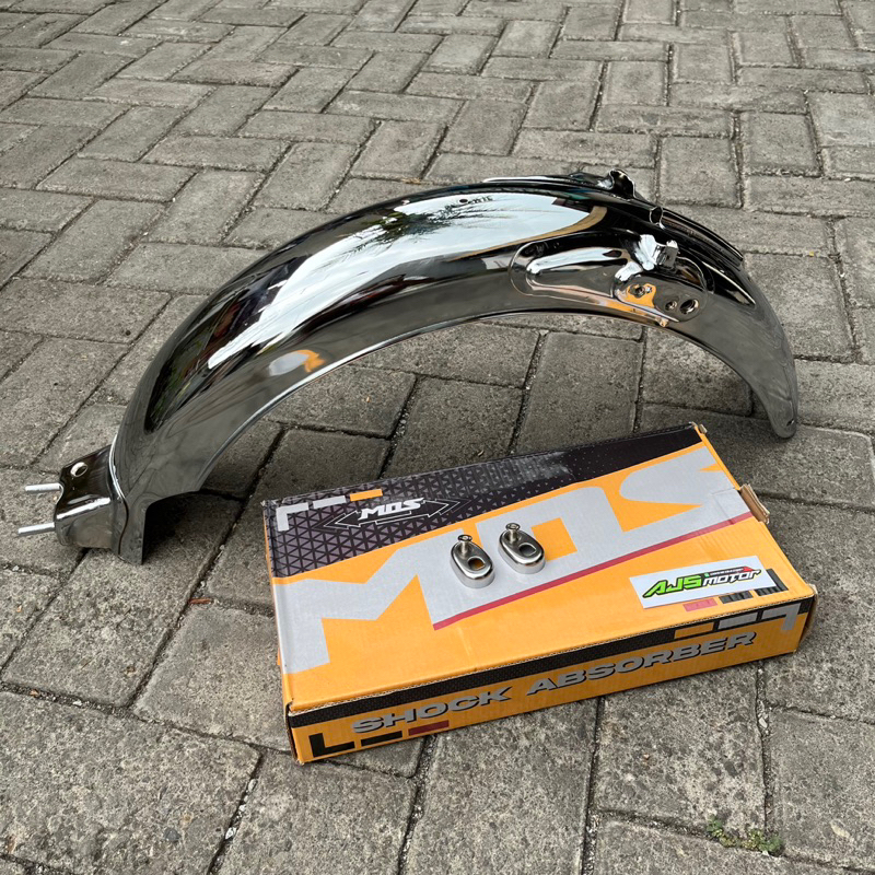 Slebor Belakang CB 125 Pres Import MOS Detail mirip ori