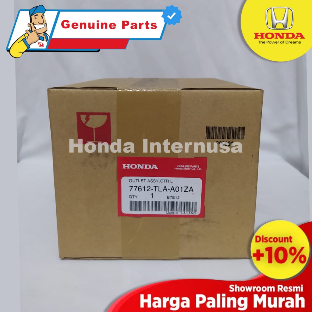 Outlet Assy Ctr/Kisi-Kisi AC Dasboard 77612TLAA01ZA RM1 CRV 2017-2021