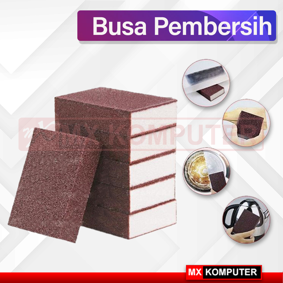 Busa Pembersih Kerak Karat Panci Pisau Amplas Sponge Besi