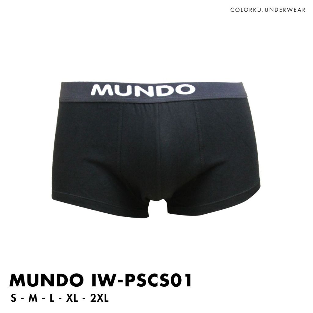 Celana Boxer Pria Mundo IW PSCS01 Isi 1