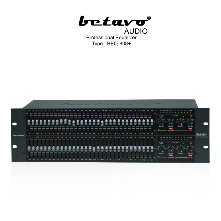 Professional Equalizer Betavo BEQ-808+ / BEQ808+ Original Betavo