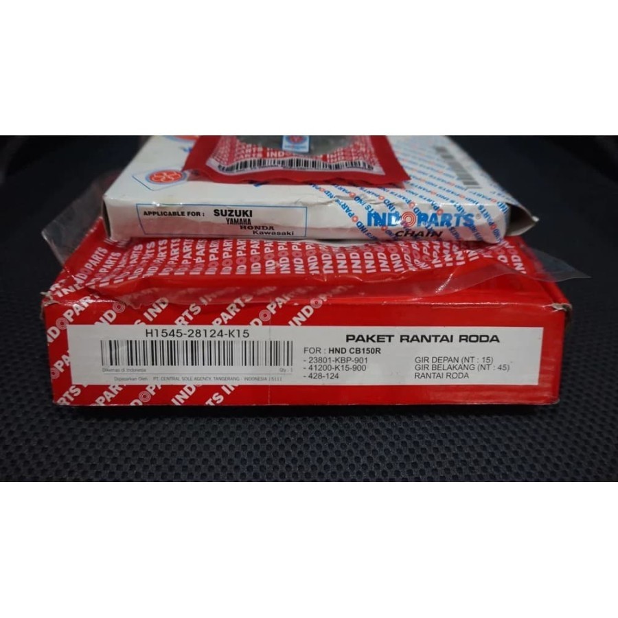 GEAR GER SET HONDA CB 150 R INDOPART