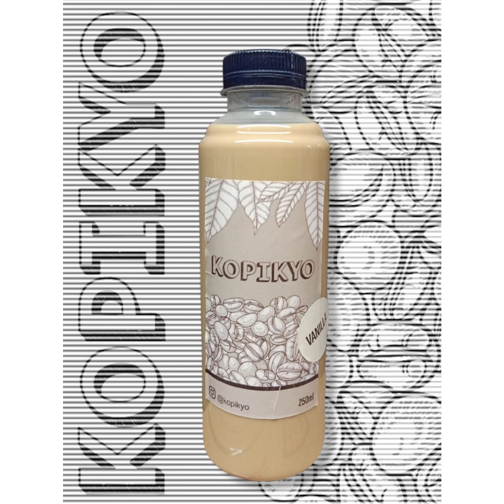 

KOPIKYO - Coffee Latte variant Vanilla 250 ml (kopi susu dengan variant Vanilla)