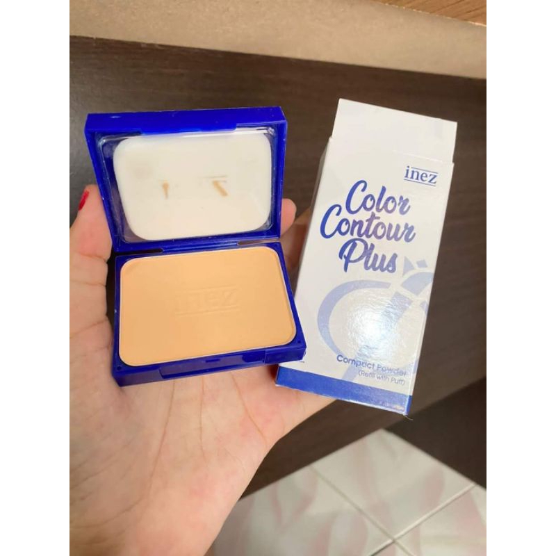 Bedak Inez Refil padat Natural