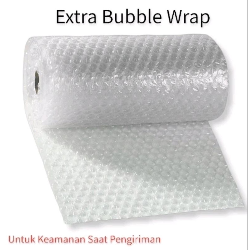 

Extra bubble wrap. Tambahan bubble untuk barang anda. Harga permeter tinggi 125 cm