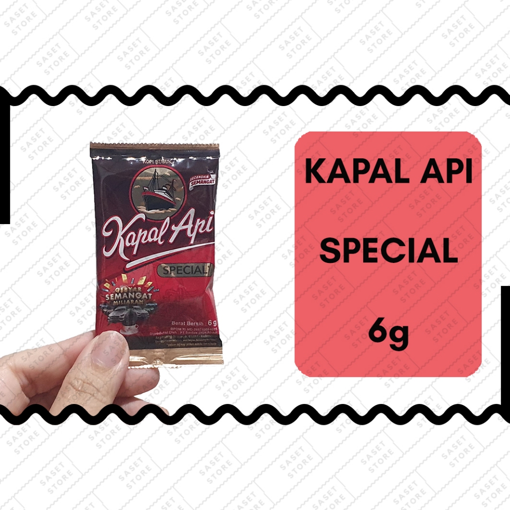

Kapal Api Special 6g Sachet Kopi Instan Serbuk